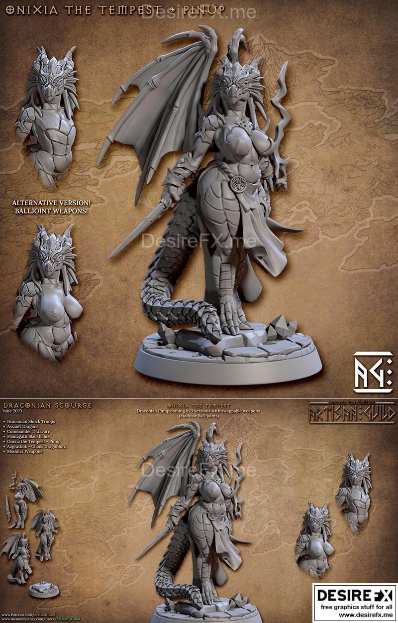 Onixia the Tempest 3D打印模型|Onixia the Tempest – 3D Print Model STL