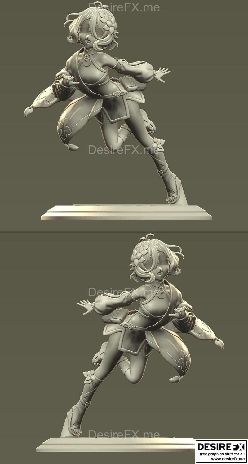 公主连结 柯可罗 3D打印模型|Princess Connect – Cocoro – 3D Print Model STL