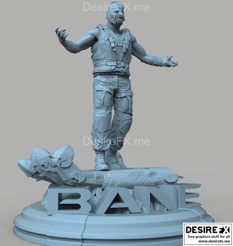 蝙蝠侠-贝恩-3D打印模型|Batman – Bane – 3D Print Model STL