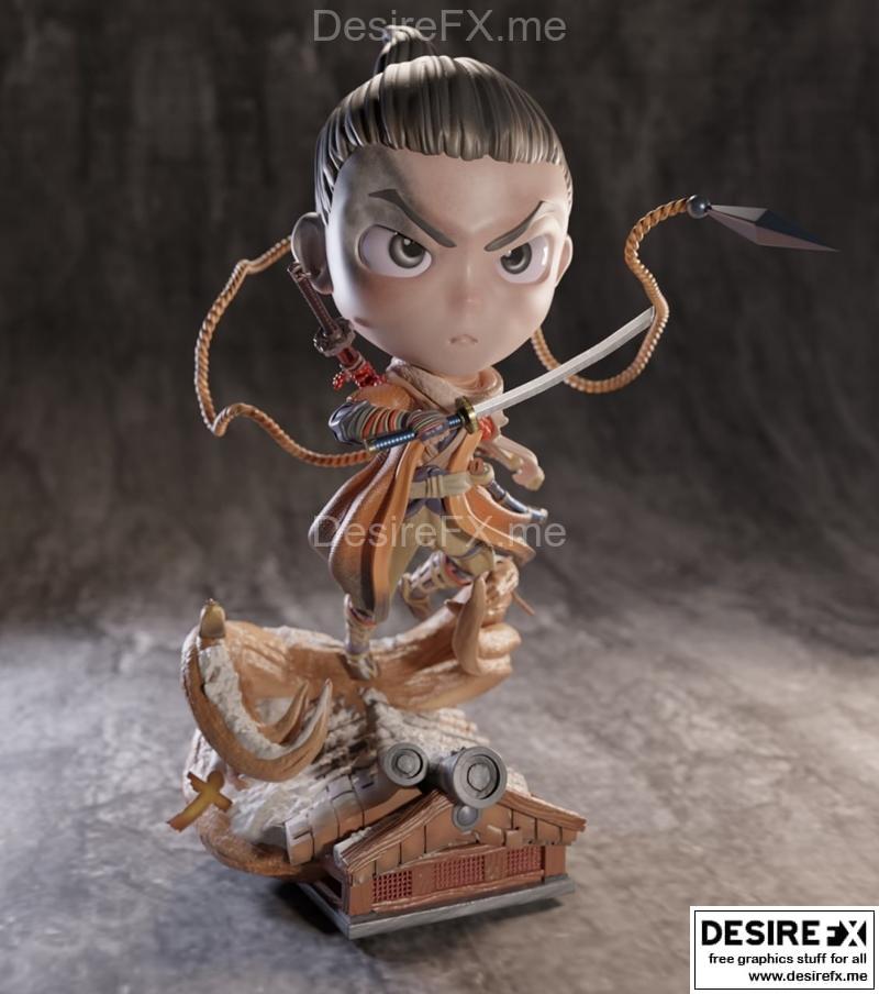 塞尔科里 3D打印模型 STL|Sekiro – 3D Print Model STL