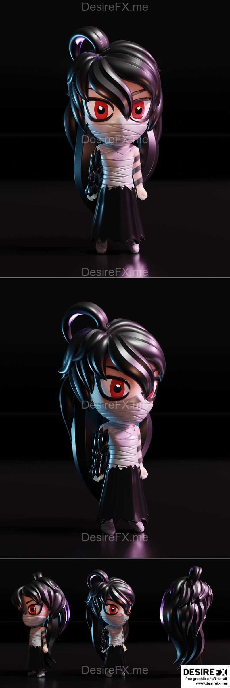 小恶魔奇可 3D打印模型|Chibi Ichigo – 3D Print Model STL