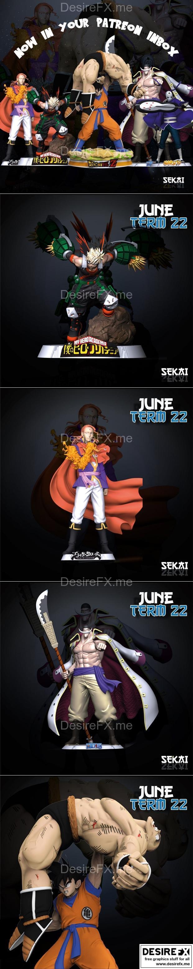 赛博世界 22期 2023年6月 3D打印模型 STL|Sekai – Term 22 June 2023 – 3D Print Model STL