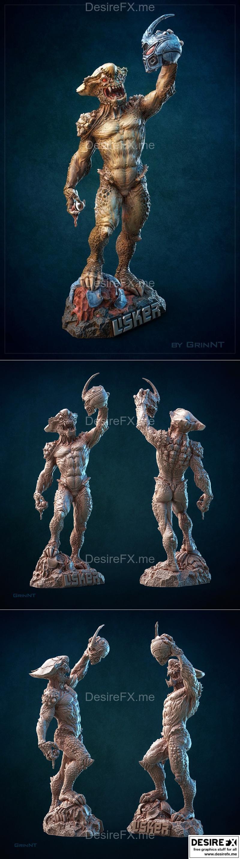 Lisker - 3D打印模型|Lisker – 3D Print Model STL