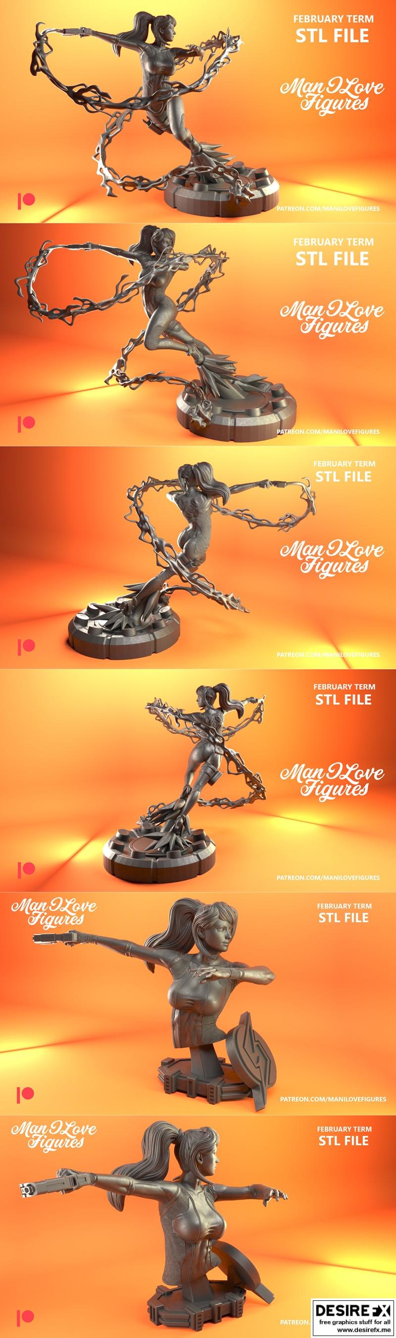 我爱的造型——萨姆斯——3D打印模型|Man I love figures – Samus – 3D Print Model STL