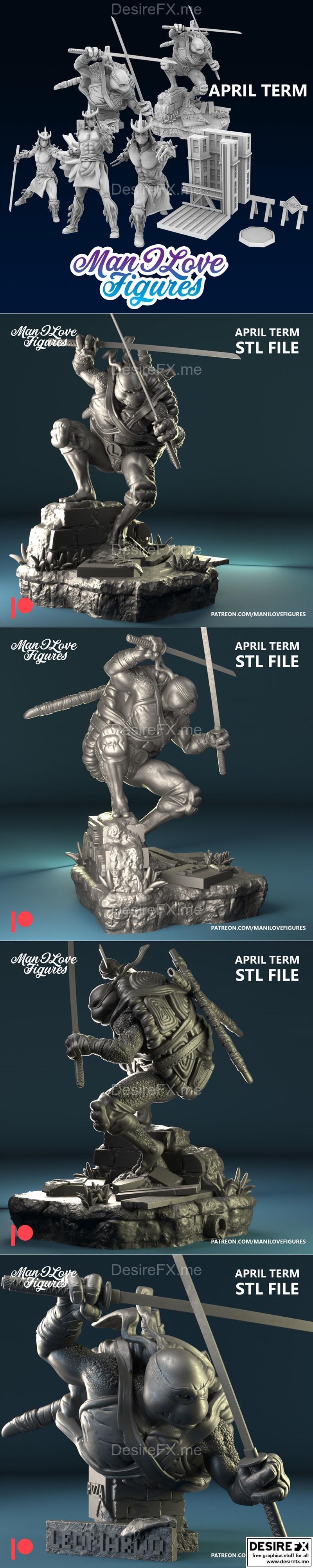 我爱的萌图 - Term 007 - 3D打印模型|Man I Love Figures – Term 007 – 3D Print Model STL