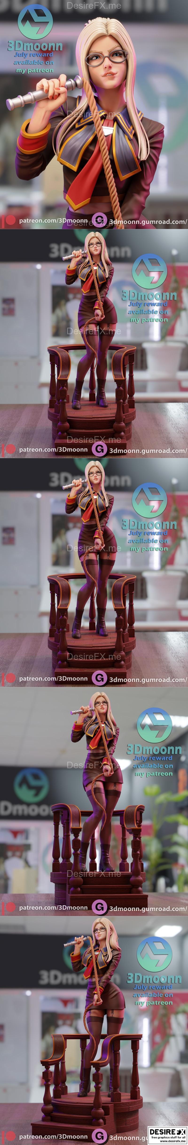 Guistis - 月之3D打印模型|Guistis – 3Dmoonn – 3D Print Model STL