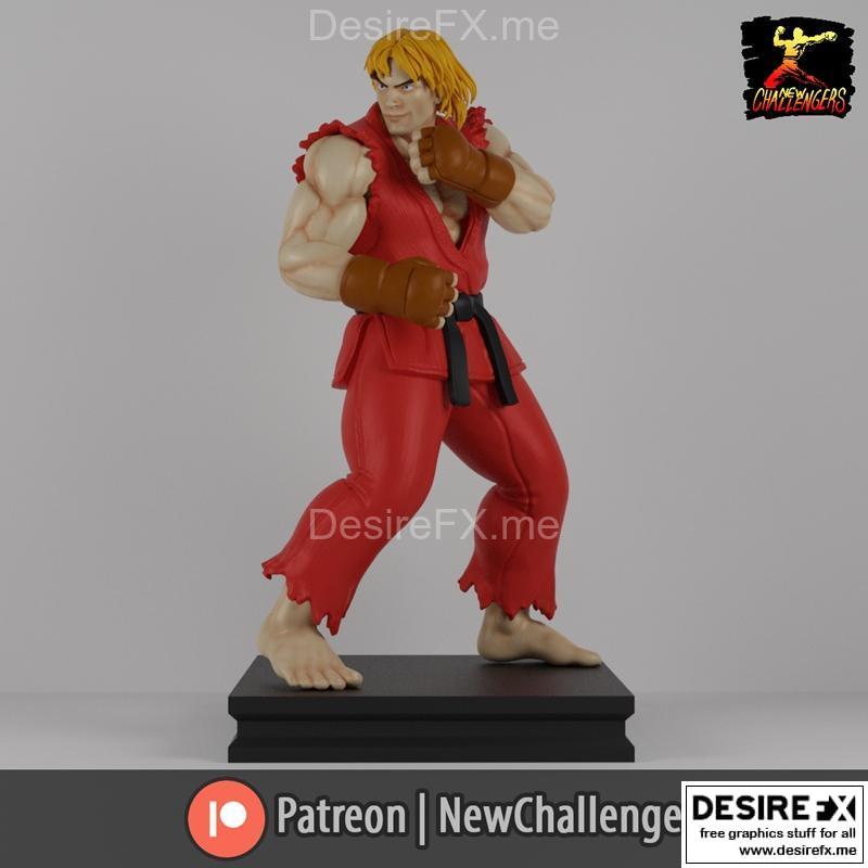 新挑战者-肯-3D打印模型|New Challengers – Ken – 3D Print Model STL