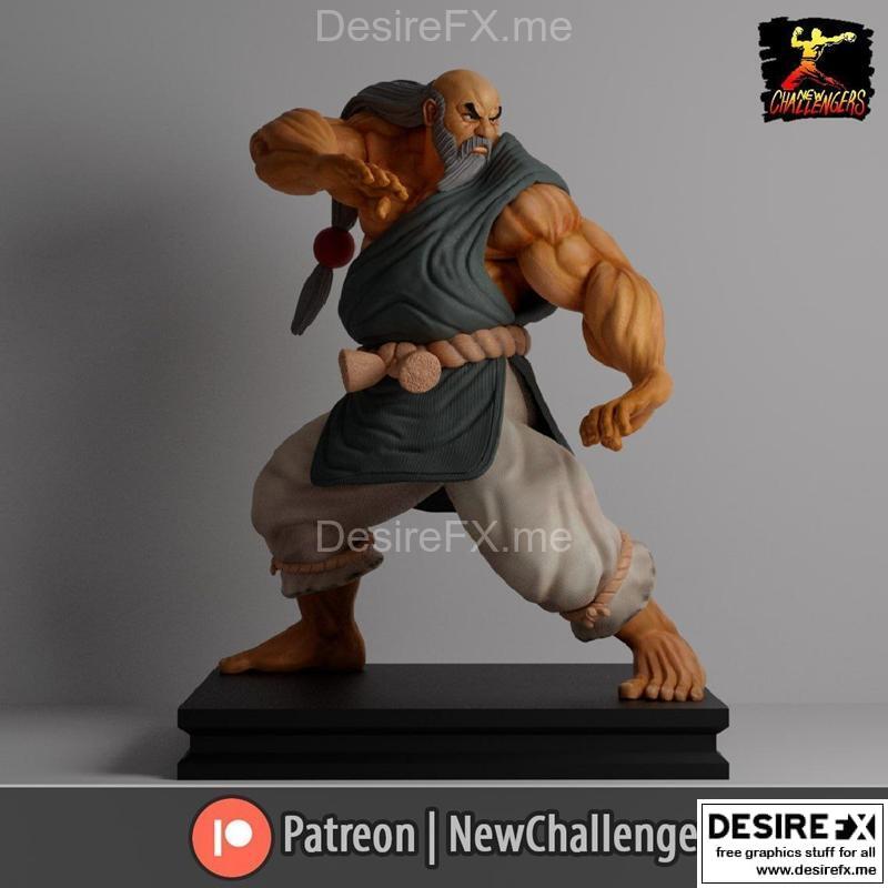 新锐挑战者——曹KEN——3D打印模型|New Challengers – Gouken – 3D Print Model STL