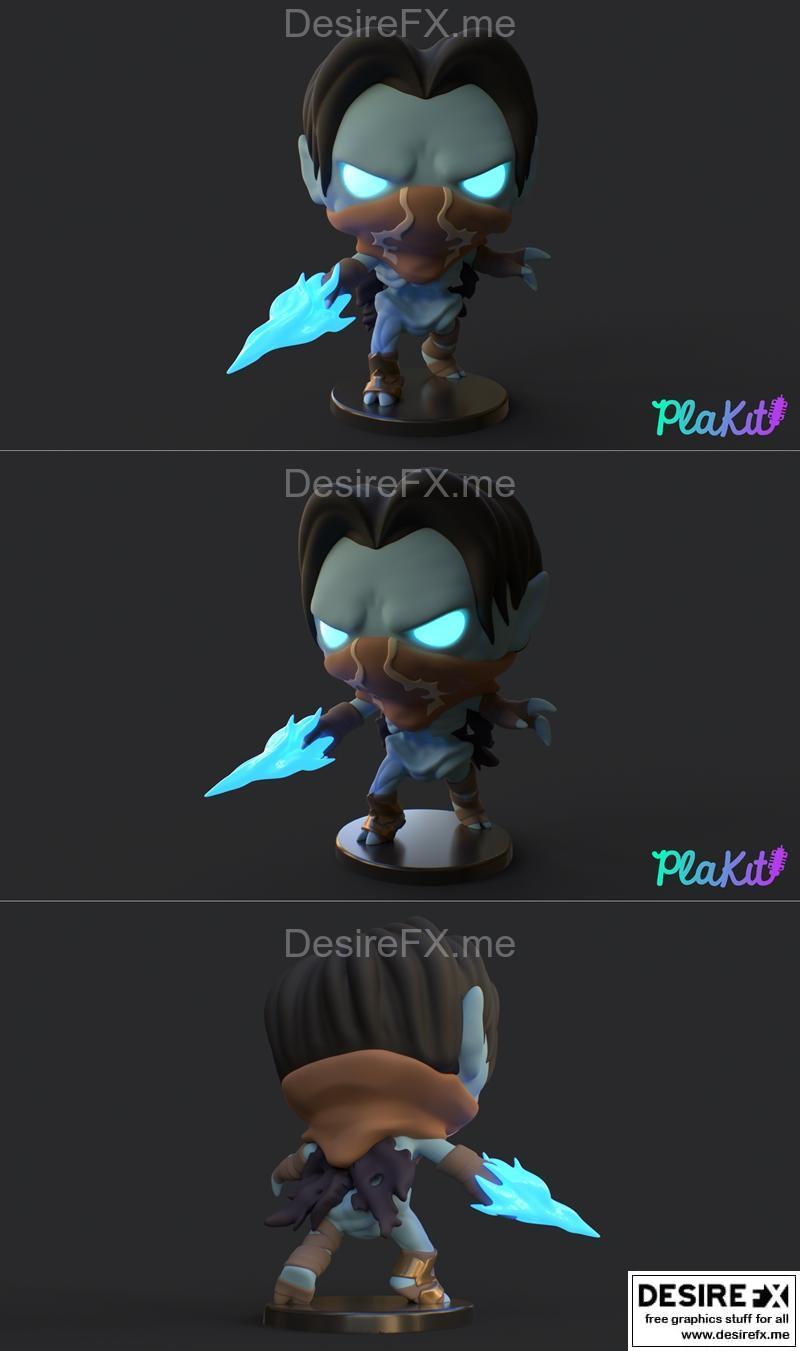 PlaKit - 仁王 - 拉扎尔 3D打印模型|PlaKit – Soul Reaver Raziel – 3D Print Model STL