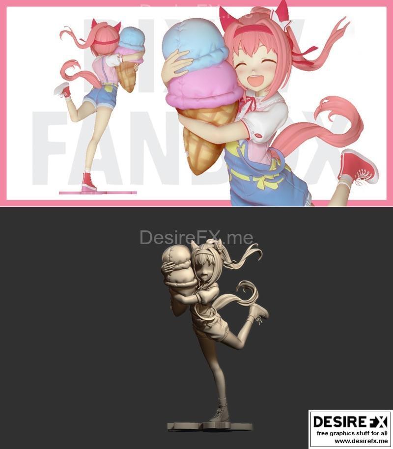 Haru Urara 3D打印模型|Haru Urara – 3D Print Model STL