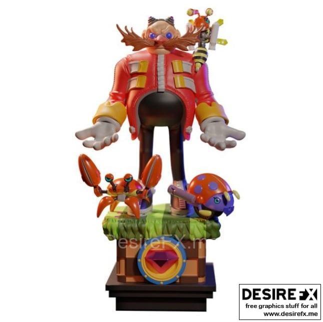 DTR - 机器人尼克 - 3D打印模型|DTR – Dr. Robotinik – 3D Print Model STL