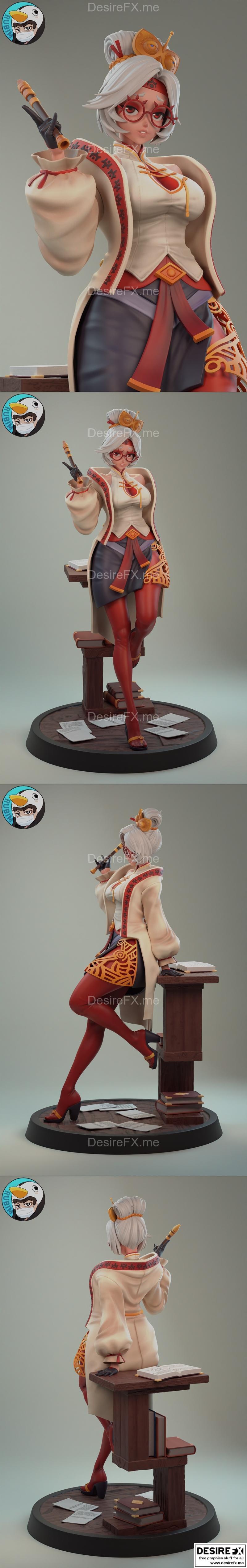 塞尔达传说：时之笛 - 皮卡丘 3D打印模型 STL|Legend fo Zelda Purah – Rubim 3D Print Model STL