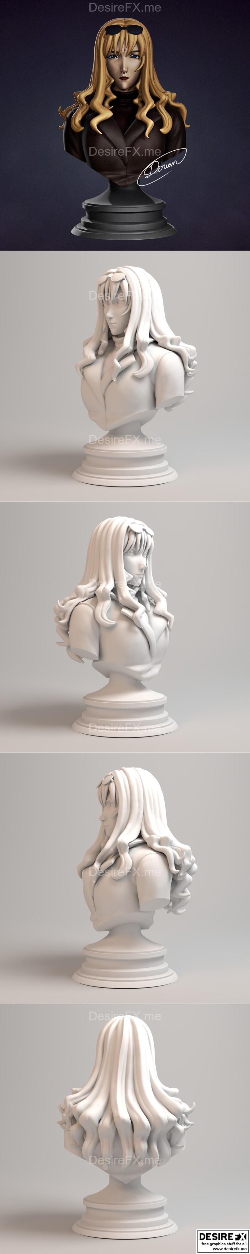 《Cowboy Bebop - Julia 3D打印模型》|Cowboy Bebop – Julia – 3D Print Model STL