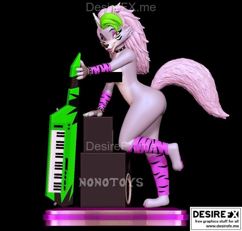 Rox - 动漫游戏角色3D打印模型|Rox – 3D Print Model STL