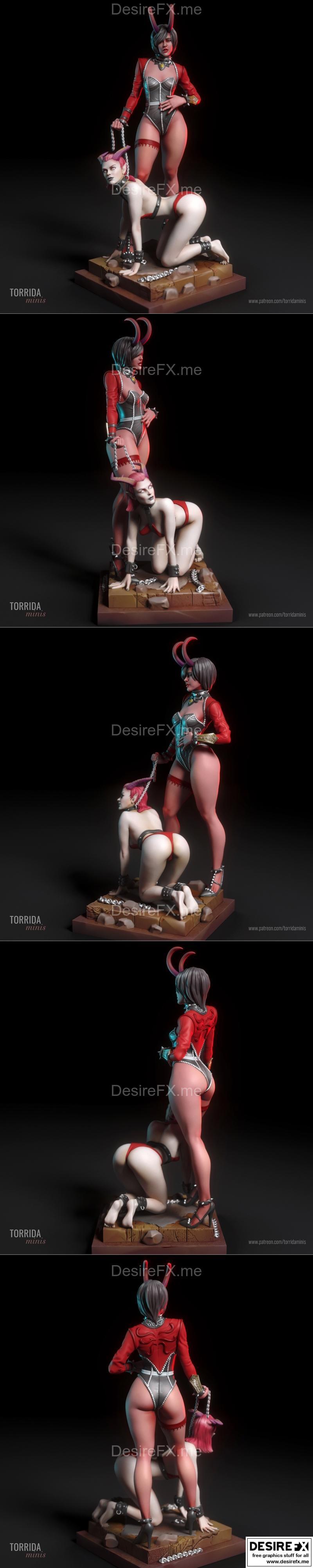 Rhoda Torrida迷你角色3D打印模型|Rhoda – Torrida Minis – 3D Print Model STL