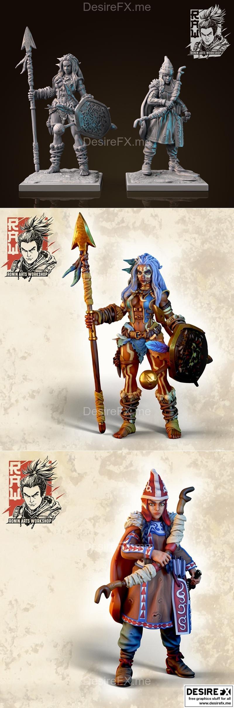 RAW M28 2023 3D打印模型：赛博朋克装甲人STL文件|RAW M28 June 2023 – 3D Print Model STL