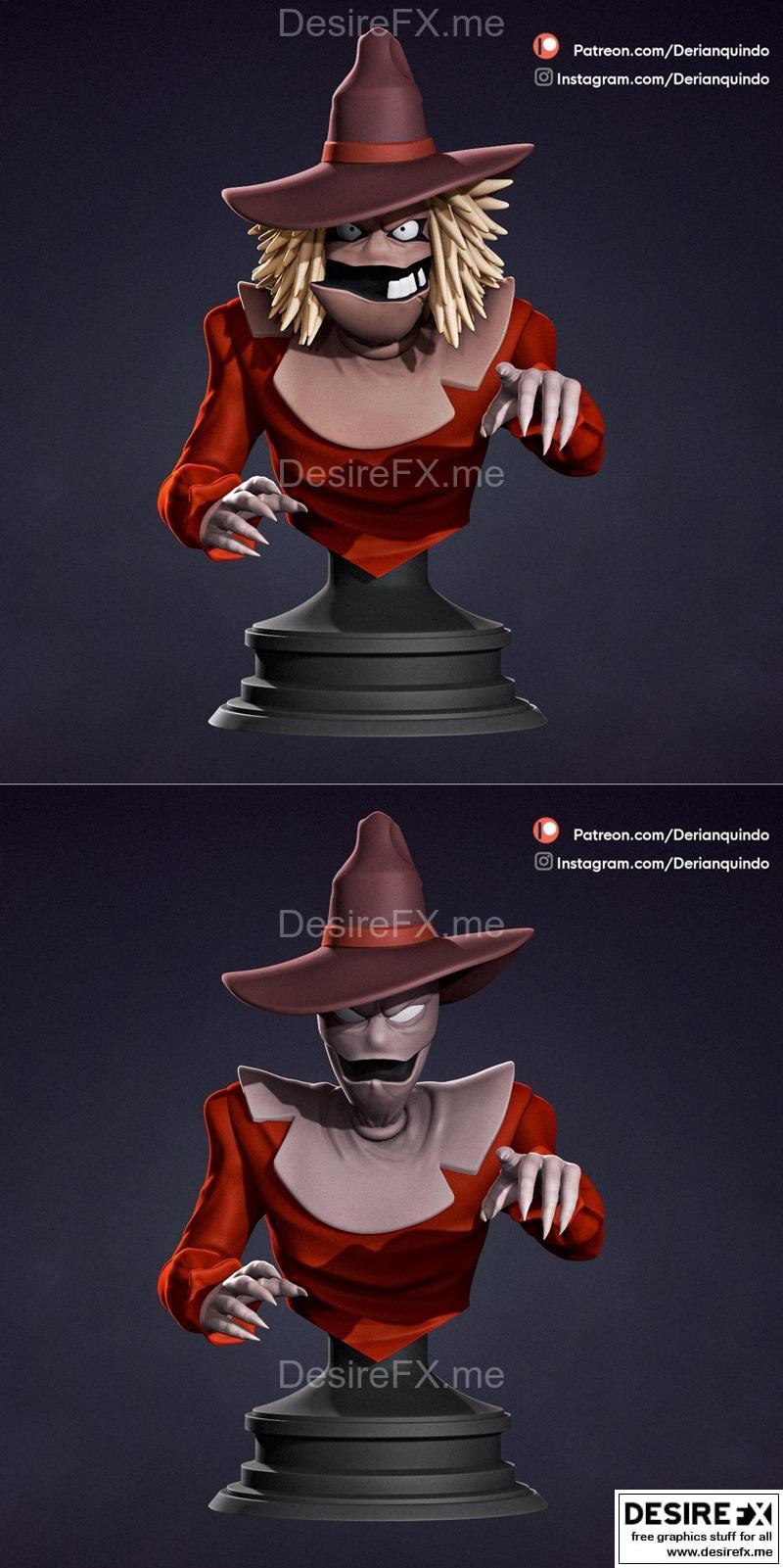 Scarecrow 3D打印模型|Scarecrow – 3D Print Model STL