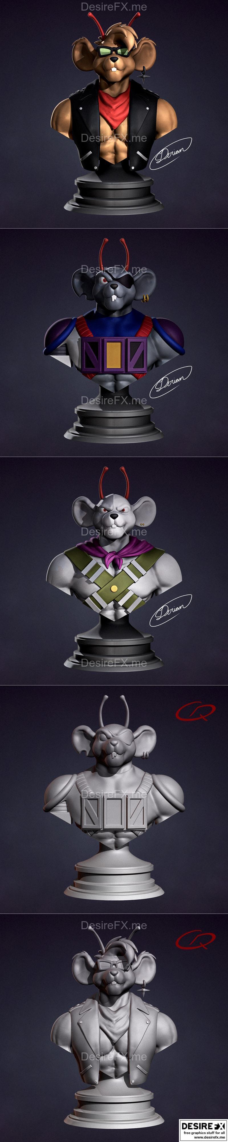 Modo Throttle Vinnie 3D打印模型|Welcome Gift Modo Throttle Vinnie – 3D Print Model STL