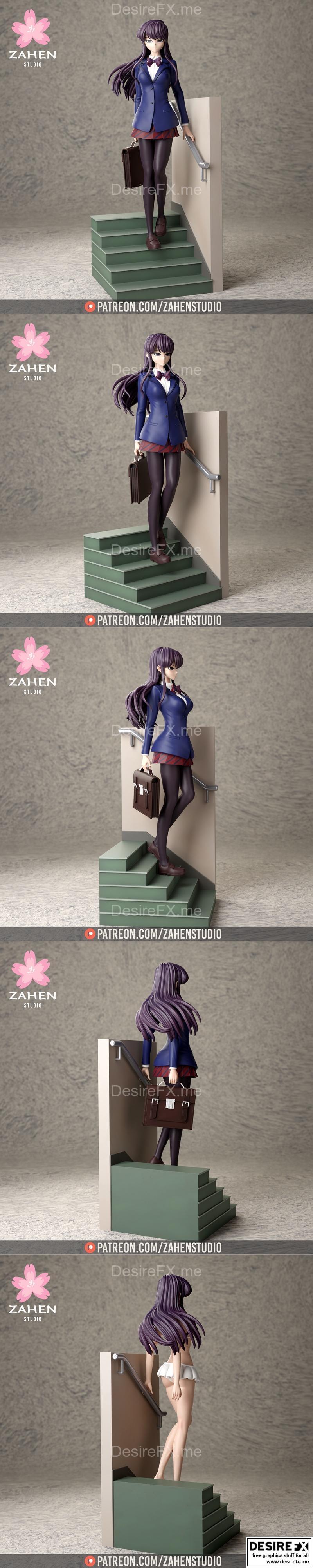 Komi Shouko 3D打印模型|Komi Shouko – Zahen Studio – 3D Print Model STL
