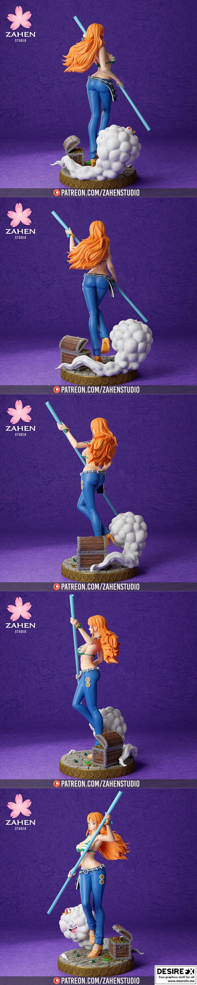 Nami - Zahen Studio - 3D打印模型|Nami – Zahen Studio – 3D Print Model STL