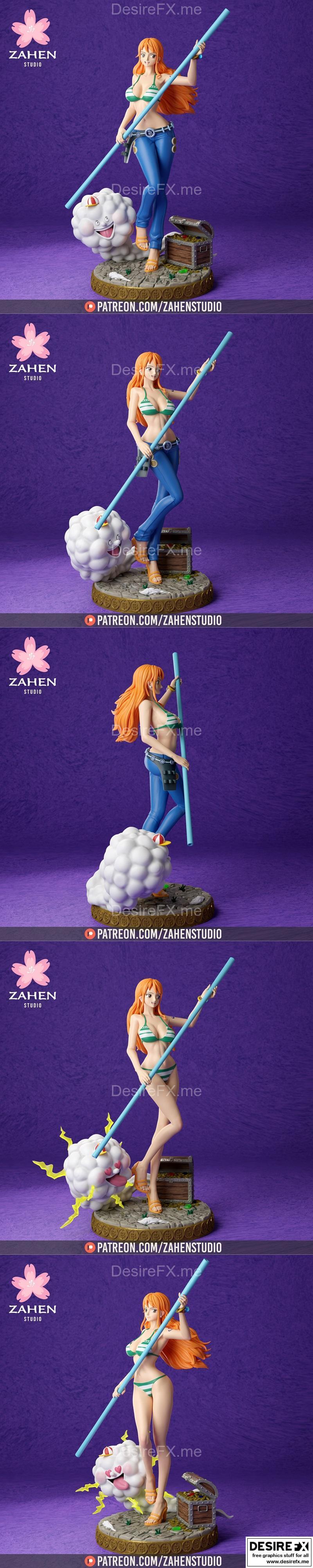 Nami - Zahen Studio - 3D打印模型|Nami – Zahen Studio – 3D Print Model STL
