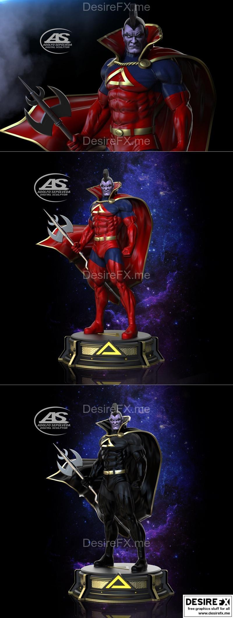 漫威战神3D打印模型|Gladiator Marvel statue – 3D Print Model STL