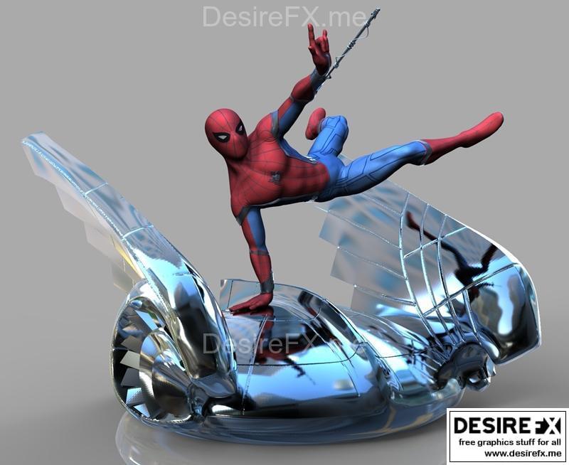复联：英雄归来 3D打印模型|Spider-Man Homecoming – 3D Print Model STL