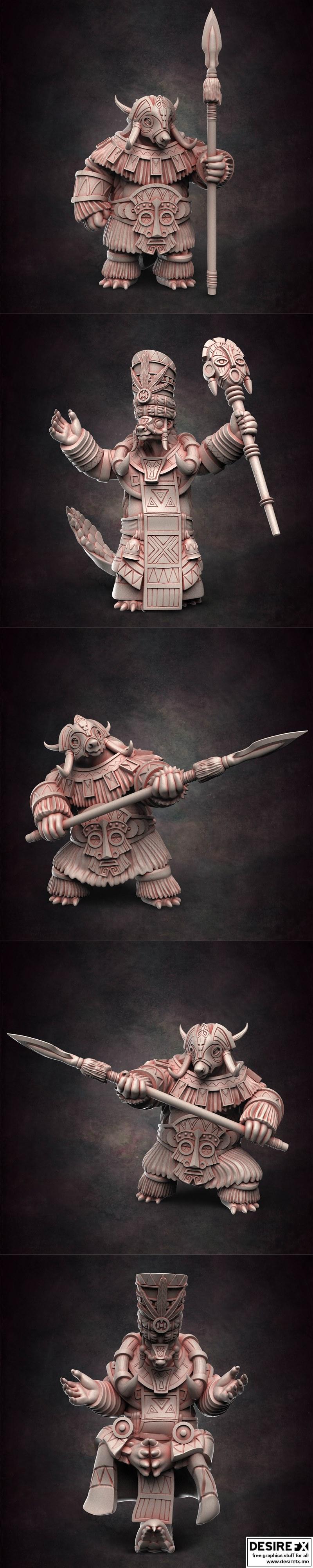 穿山甲村——3D打印模型|Pangolin Village – 3D Print Model STL