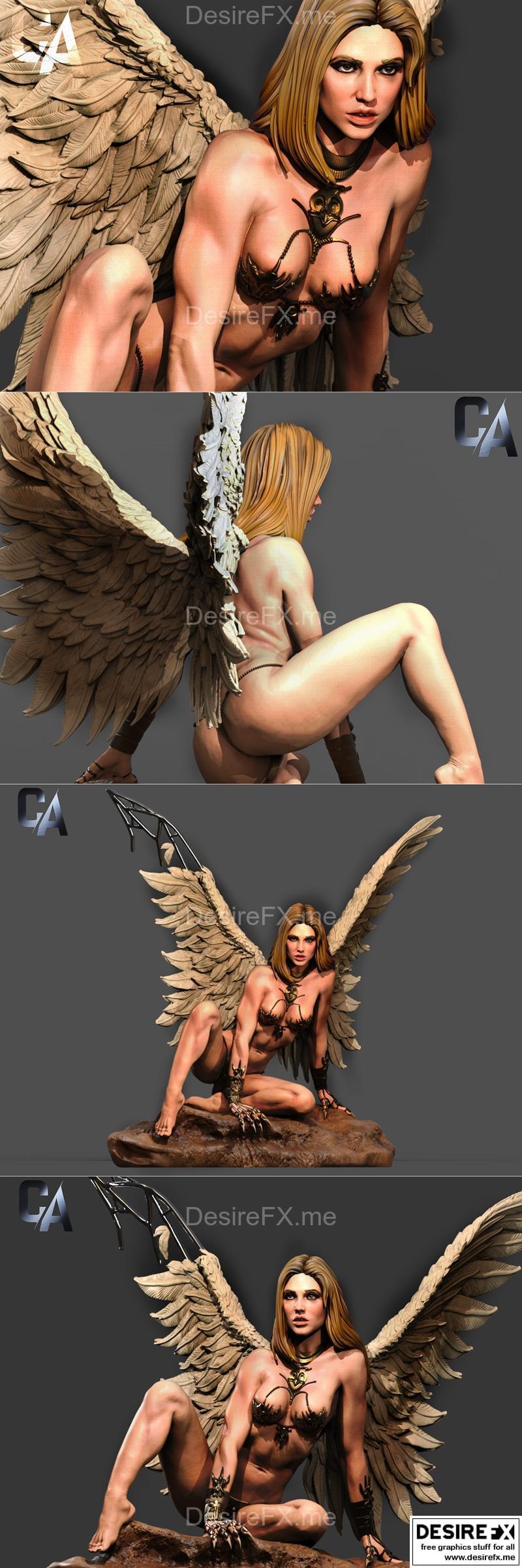 Boris Vallejo风格3D打印模型|Ca 3d Studios – Boris Vallejo Project – 3D Print Model STL