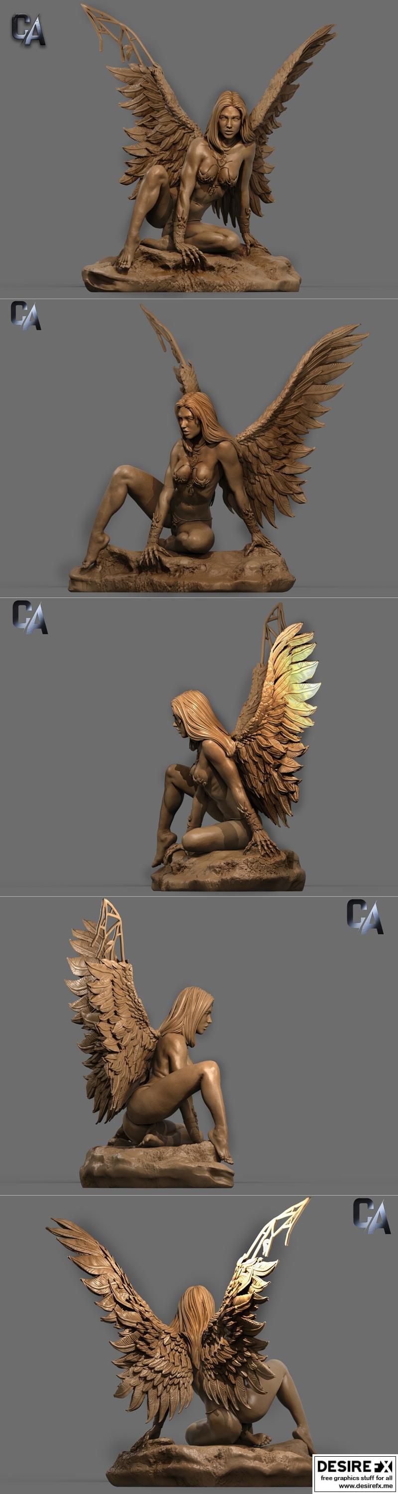 Boris Vallejo风格3D打印模型|Ca 3d Studios – Boris Vallejo Project – 3D Print Model STL