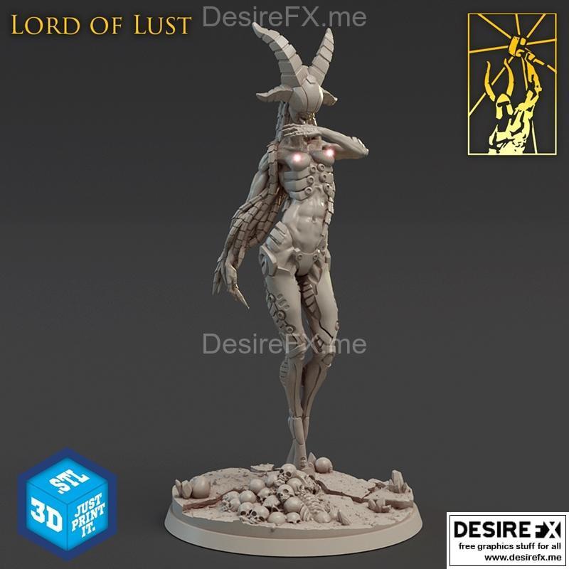 欲望之主 - 3D打印模型|Lord of Lust – 3D Print Model STL