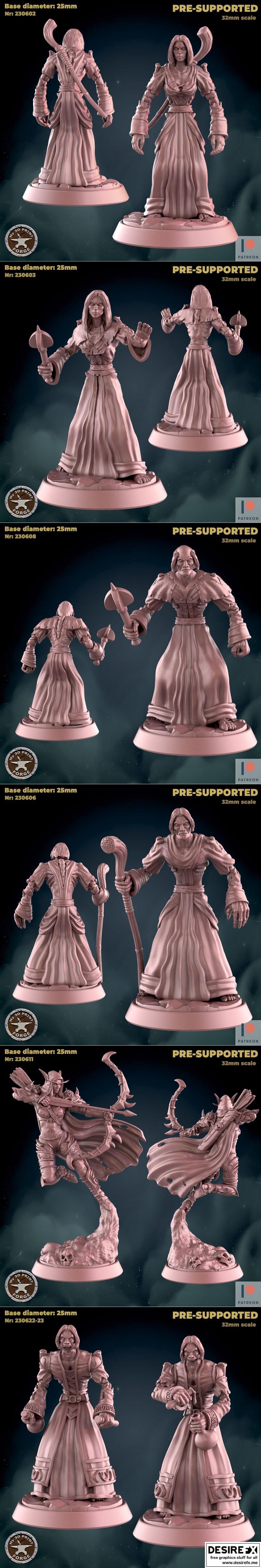 My3DPrintForge - 亡灵版 v2 2023 3D打印模型|My3DPrintForge – Undeads v2 June 2023 – 3D Print Model STL