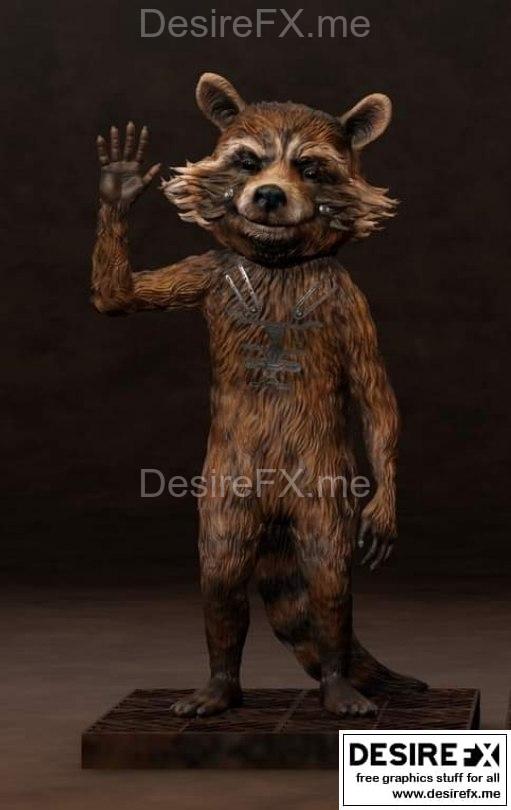 火箭模型3D打印雕塑|Rocket – 3D Print Model STL