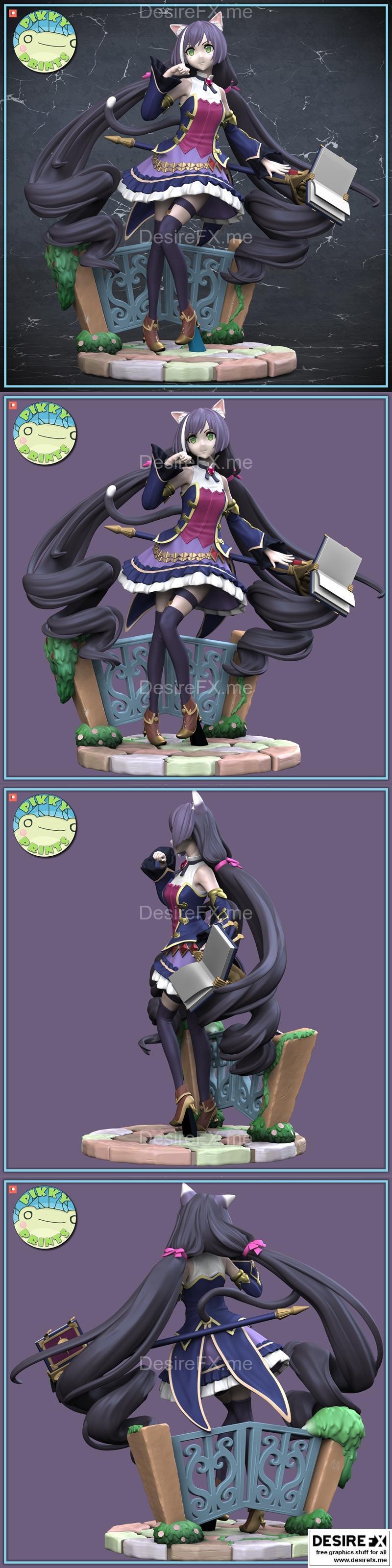 Pikitty 3D打印模型|Karyl Princess Connect – Pikitty – 3D Print Model STL