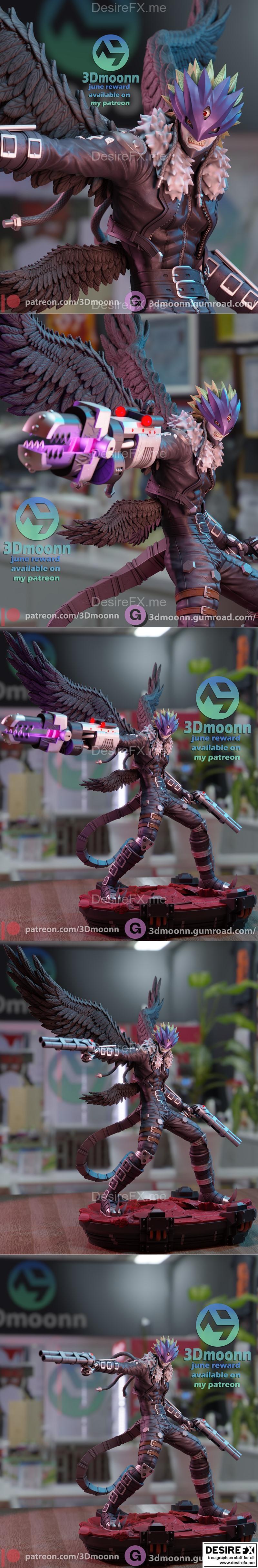 Beelzemon 3D打印模型|Beelzemon – Digimon tamers – 3Dmoonn – 3D Print Model STL