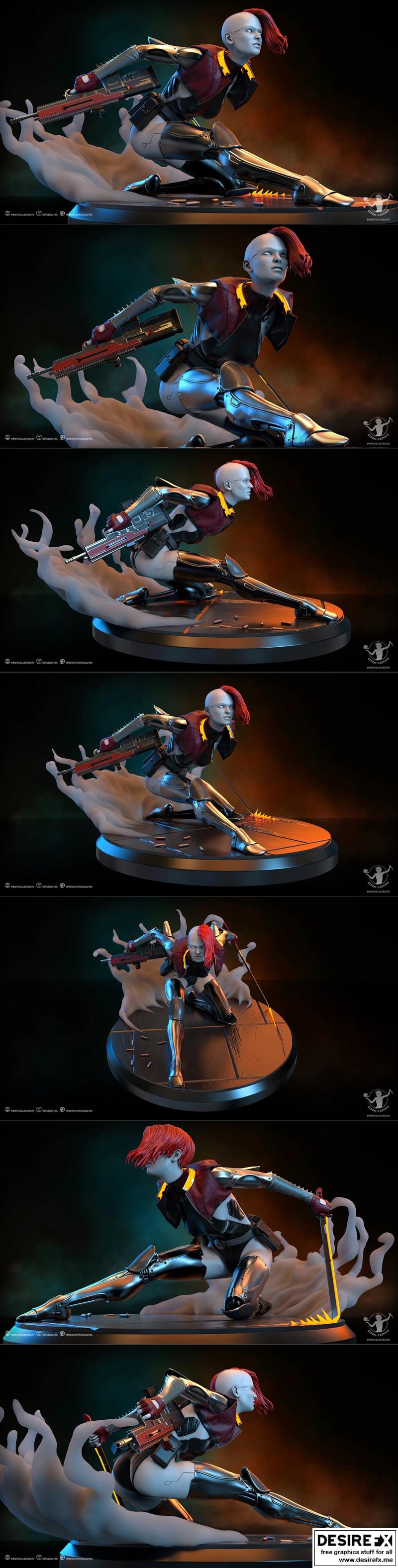 Ritual Casting Molly V2 3D打印模型|Ritual Casting – Molly V2 – 3D Print Model STL