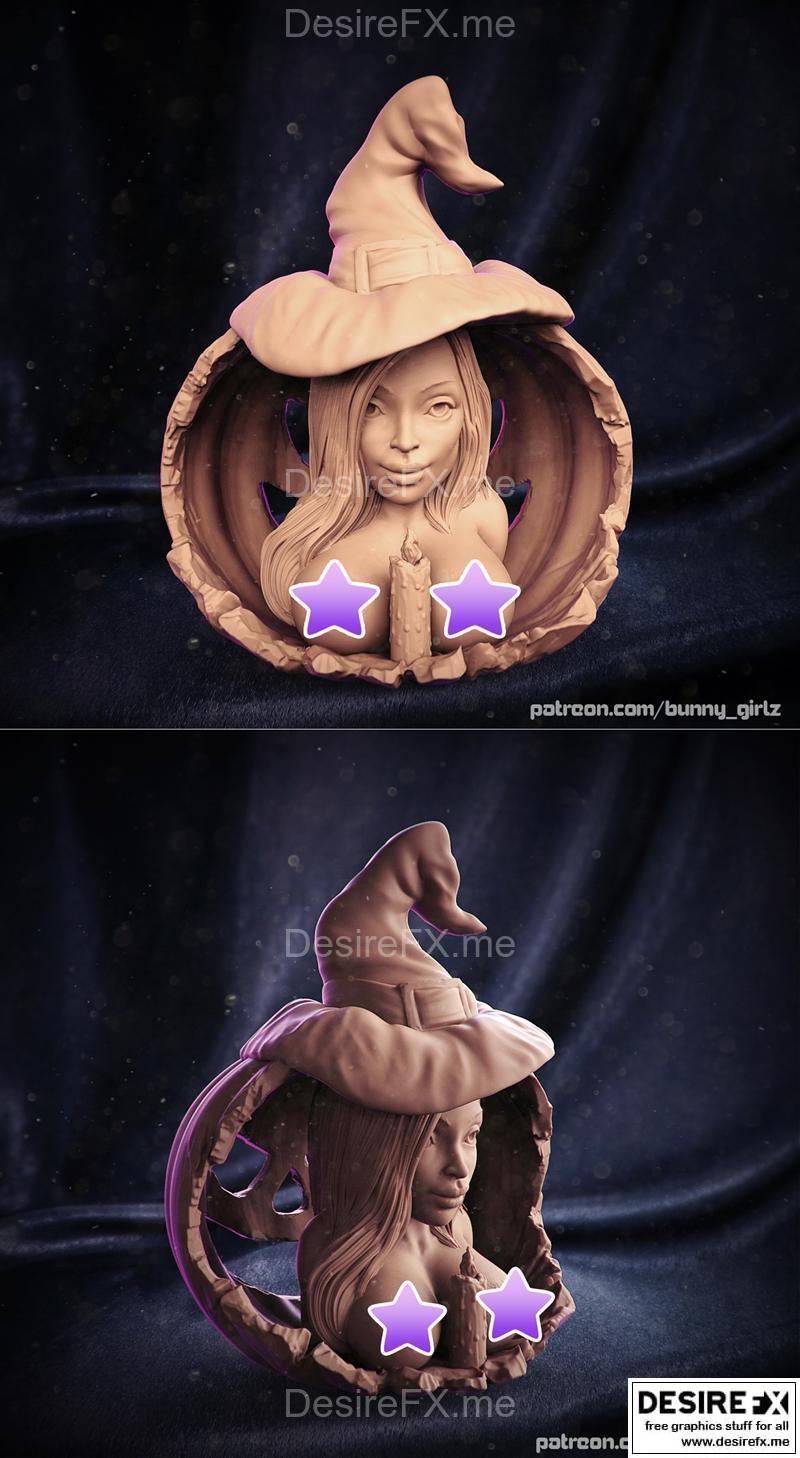 3D打印模型：Claire bust|Claire bust – 3D Print Model STL