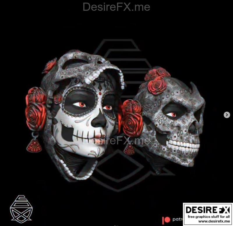 Catrina 3D打印模型|Catrina – 3D Print Model STL