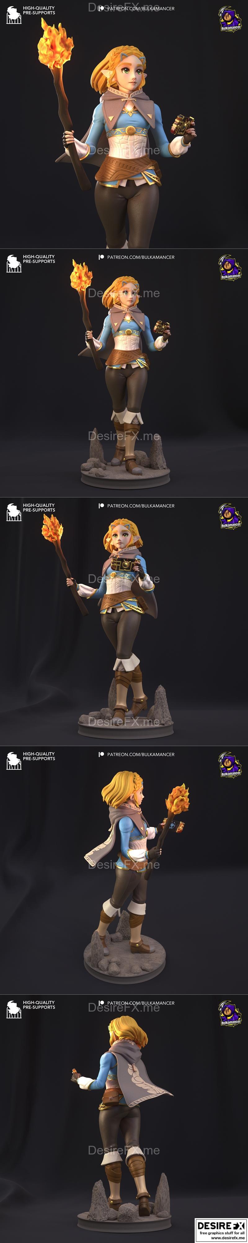 塞尔达传说：王国之泪 3D打印模型|Bulkamancer – Zelda – Tears of the Kingdom – 3D Print Model STL