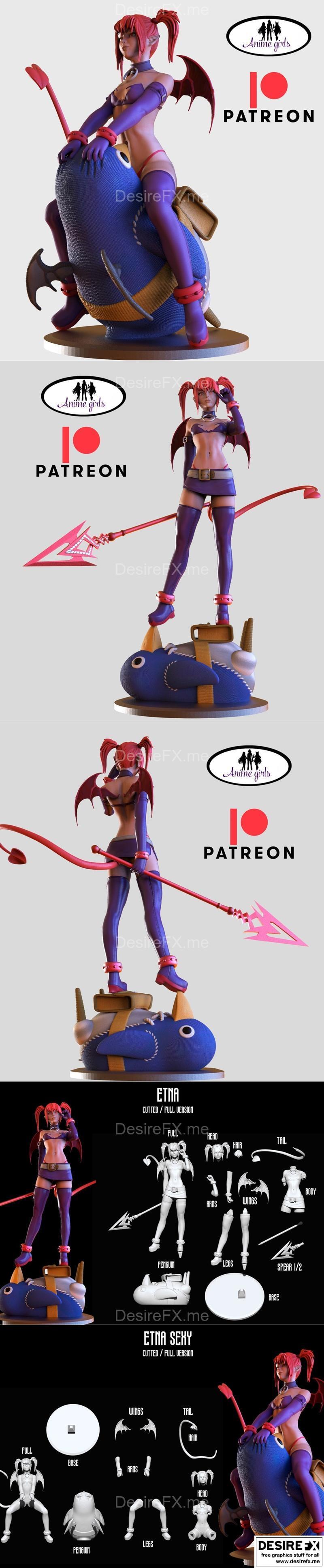 埃特纳标准与性感——3D打印模型|Etna standart and sexy – 3D Print Model STL