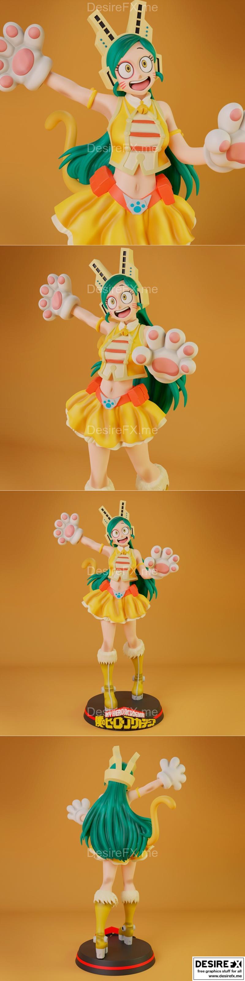 Tomoko Shiretoko - 羊毛兔 - 3D打印模型|Tomoko Shiretoko – Ragdoll – 3D Print Model STL