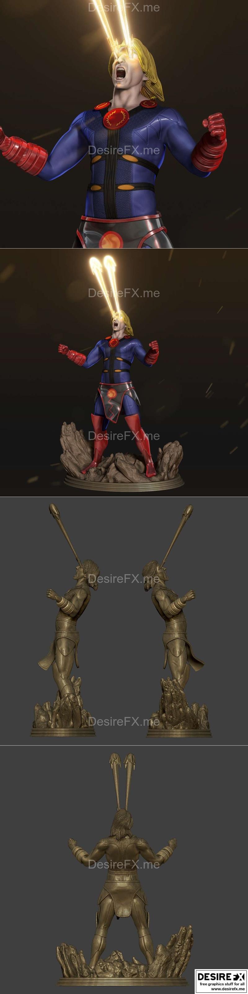 伊卡里奥斯永恒 3D打印模型|Ikaris Eternal – 3D Print Model STL