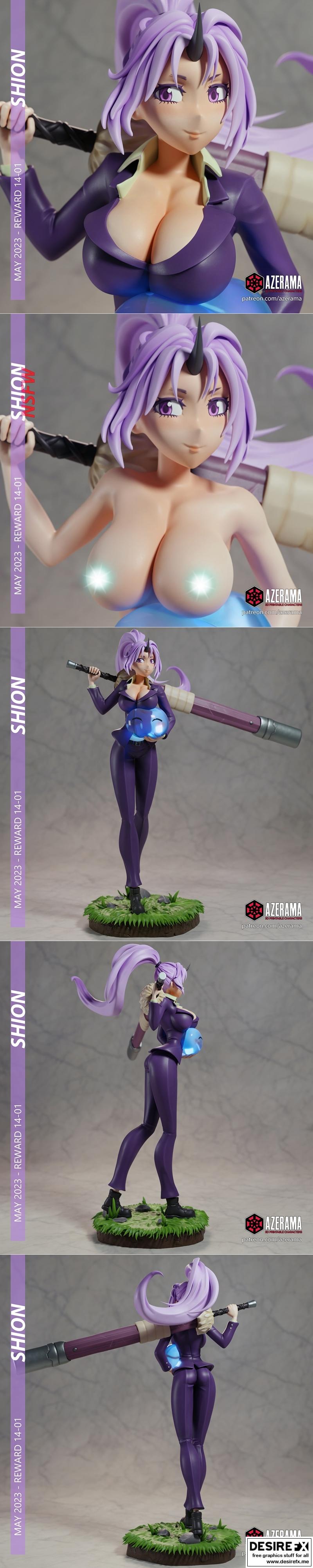 Azerama - Shion 3D打印模型|Azerama – Shion – 3D Print Model STL
