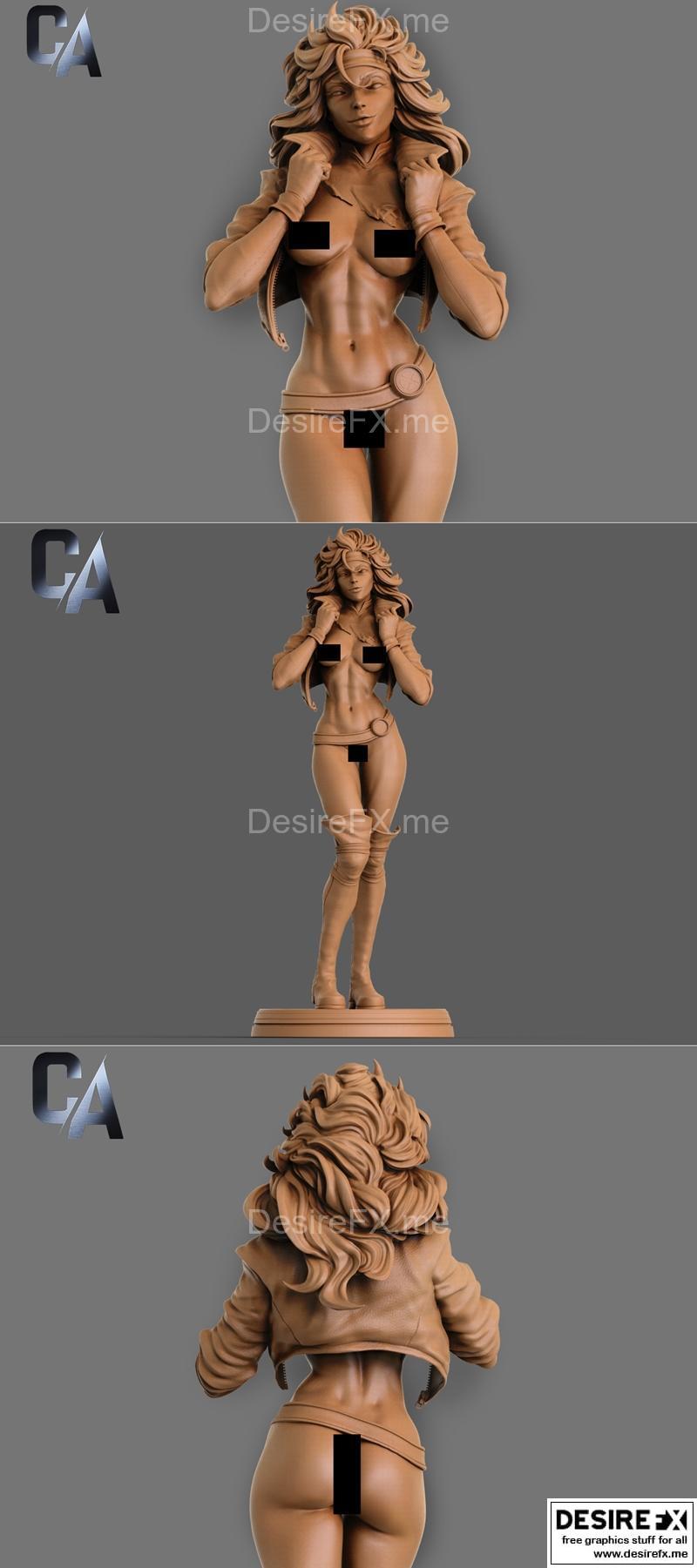 Ca 3d Studios - 野性版3D打印模型 - NSFW角色模型|Ca 3d Studios – Rogue NSFW Version – 3D Print Model STL