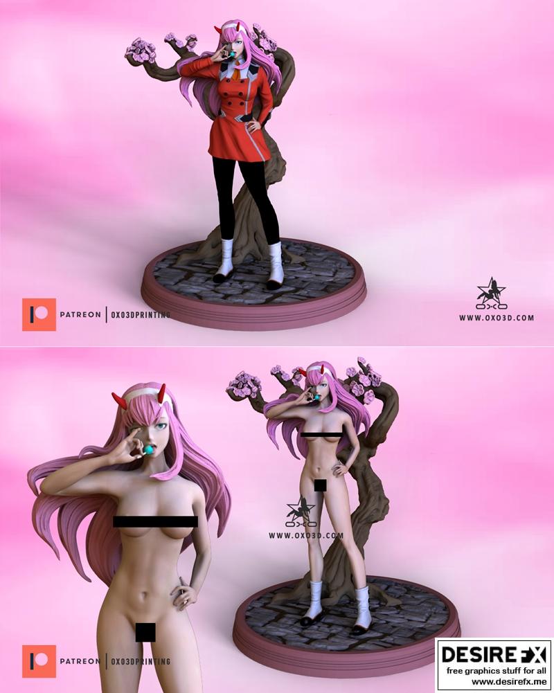 OXO3D零二款3D打印模型|OXO3D – Zero Two – 3D Print Model STL