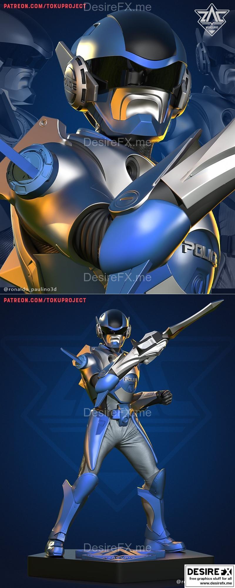 Cyber Mercurio 3D打印模型|Сyber Mercurio – 3D Print Model STL