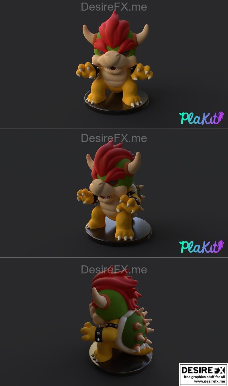 PlaKit - 超级马里奥 - 3D打印模型|PlaKit – Super Mario Bros – 3D Print Model STL