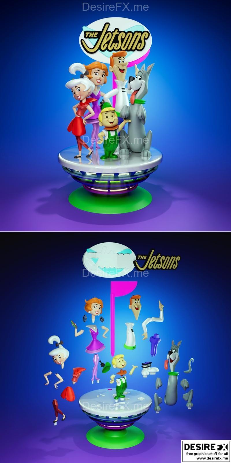 铁巨人3D打印模型|The Jetsons – 3D Print Model STL