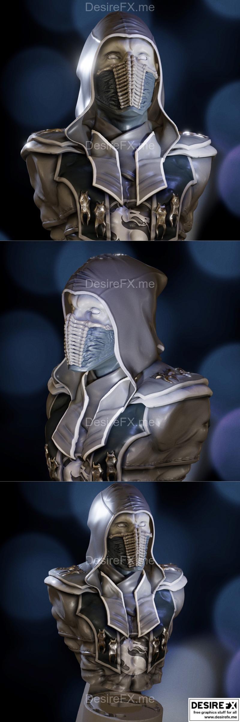 TSAIBOT 3D打印模型|Noob-Tsaibot Bust – 3D Print Model STL