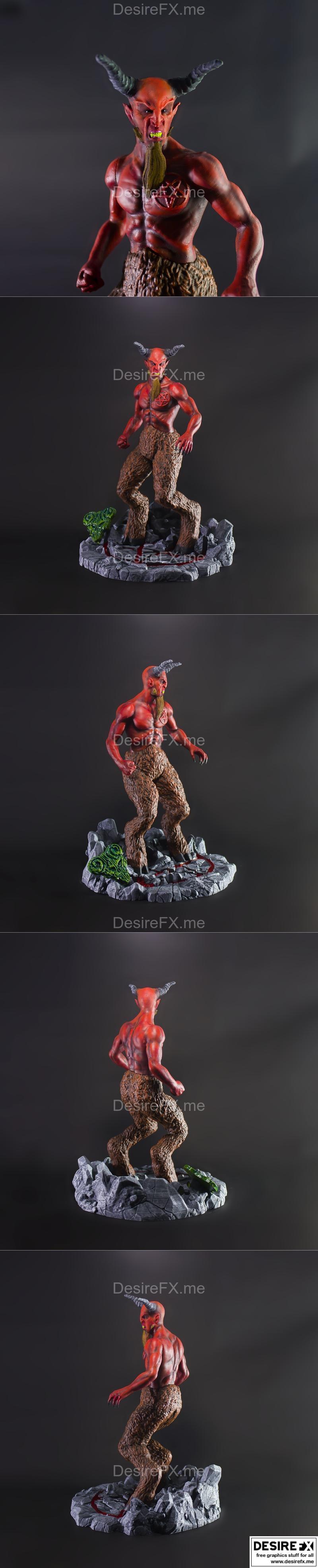 Tenacious D 3D打印模型：Beelzeboss角色雕塑 STL文件|Tenacious D Beelzeboss – 3D Print Model STL